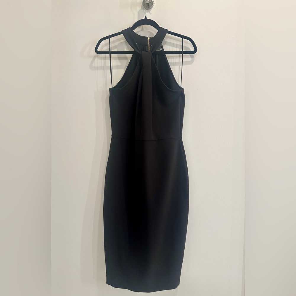 Taylor Elegant Black Backless Dress